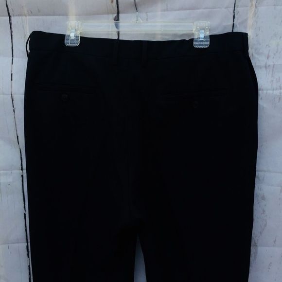 Haggar Men’s Clothing‎ Black Slacks with cuffed hem - Picture 5 of 5